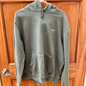 Nike hoodie green XL